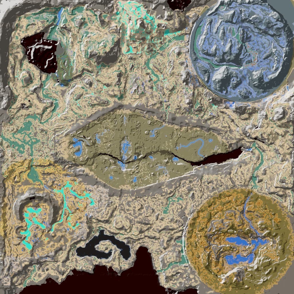 Extinction map