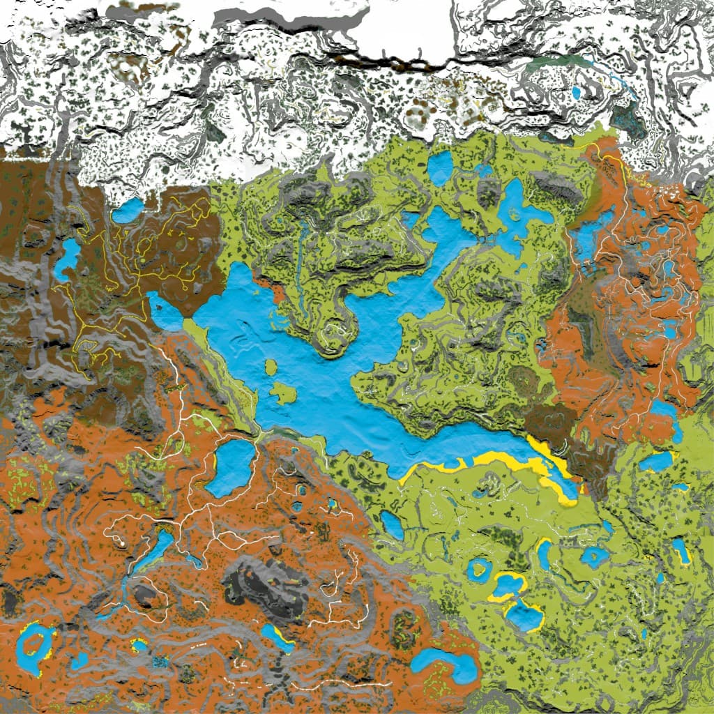 Valguero map